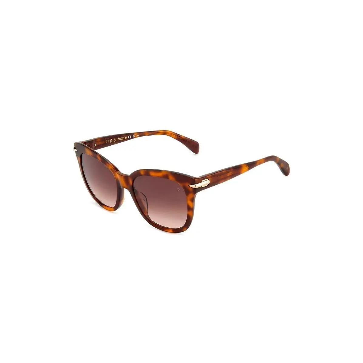 Rag Bone Women 55mm Square Sunglasses Havana