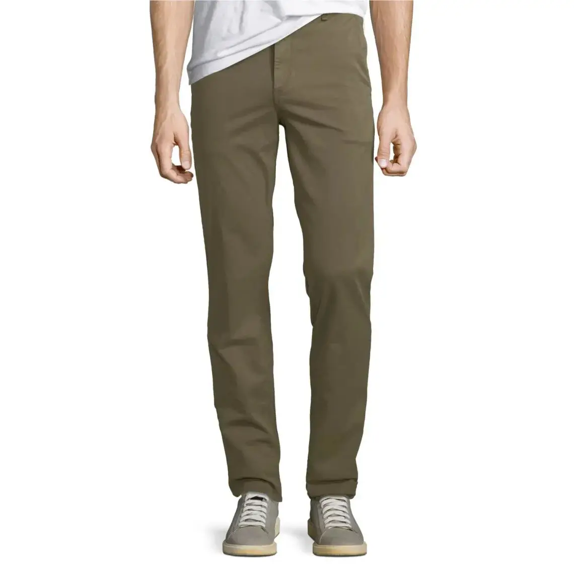 Rag Bone Fit 2 Slim Men`s Chino In Army Green Size: 29