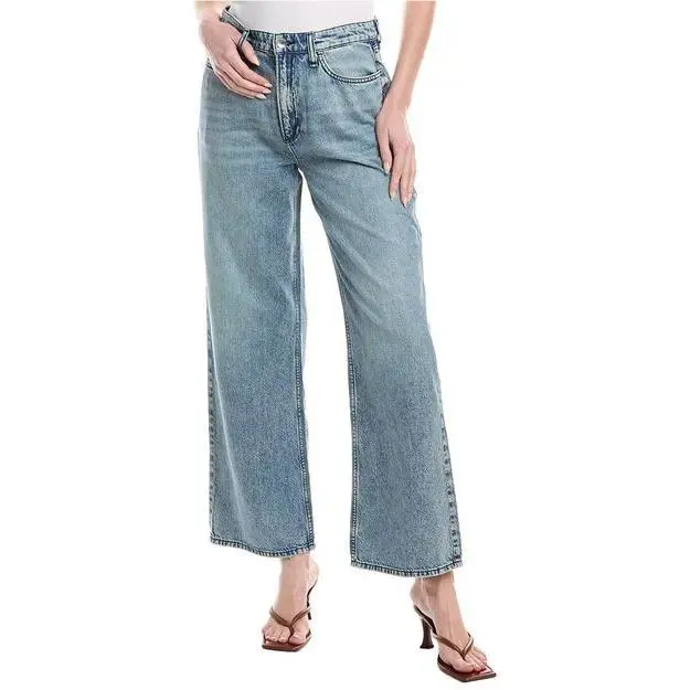 Rag Bone Women`s Cloud Lori Denim Jean In Dubois Size:31