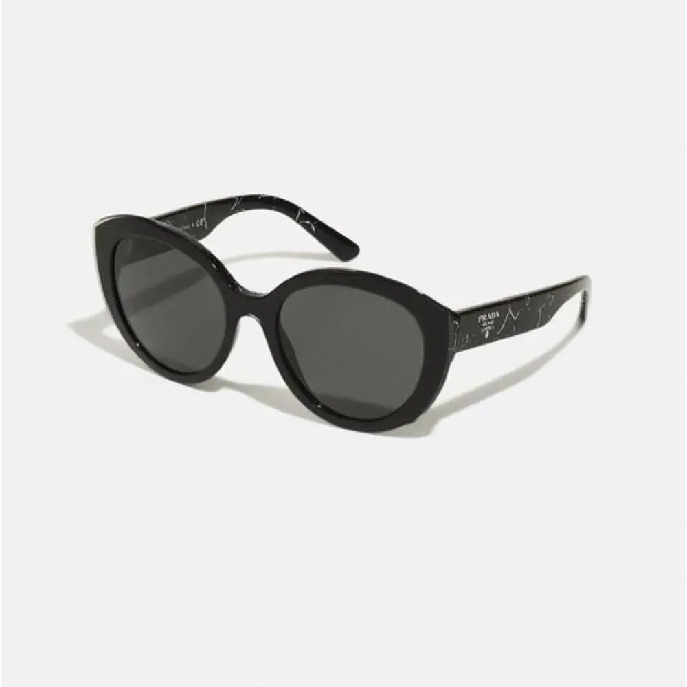 Prada Dark Grey Cat Eye Ladies Sunglasses PR 01YS 09V5S0 54 Women