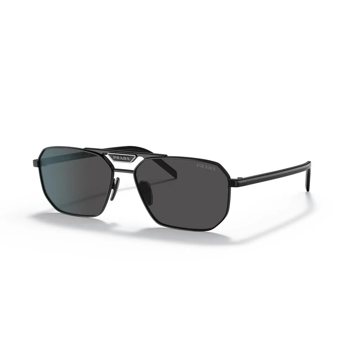Prada Sunglasses PR58YS 1AB5S0 57mm Black / Dark Grey Lens