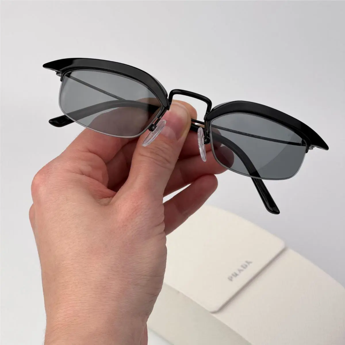 Prada PRB50S 1AB3C2 Black/dark Grey 52-19-125 Sunglasses