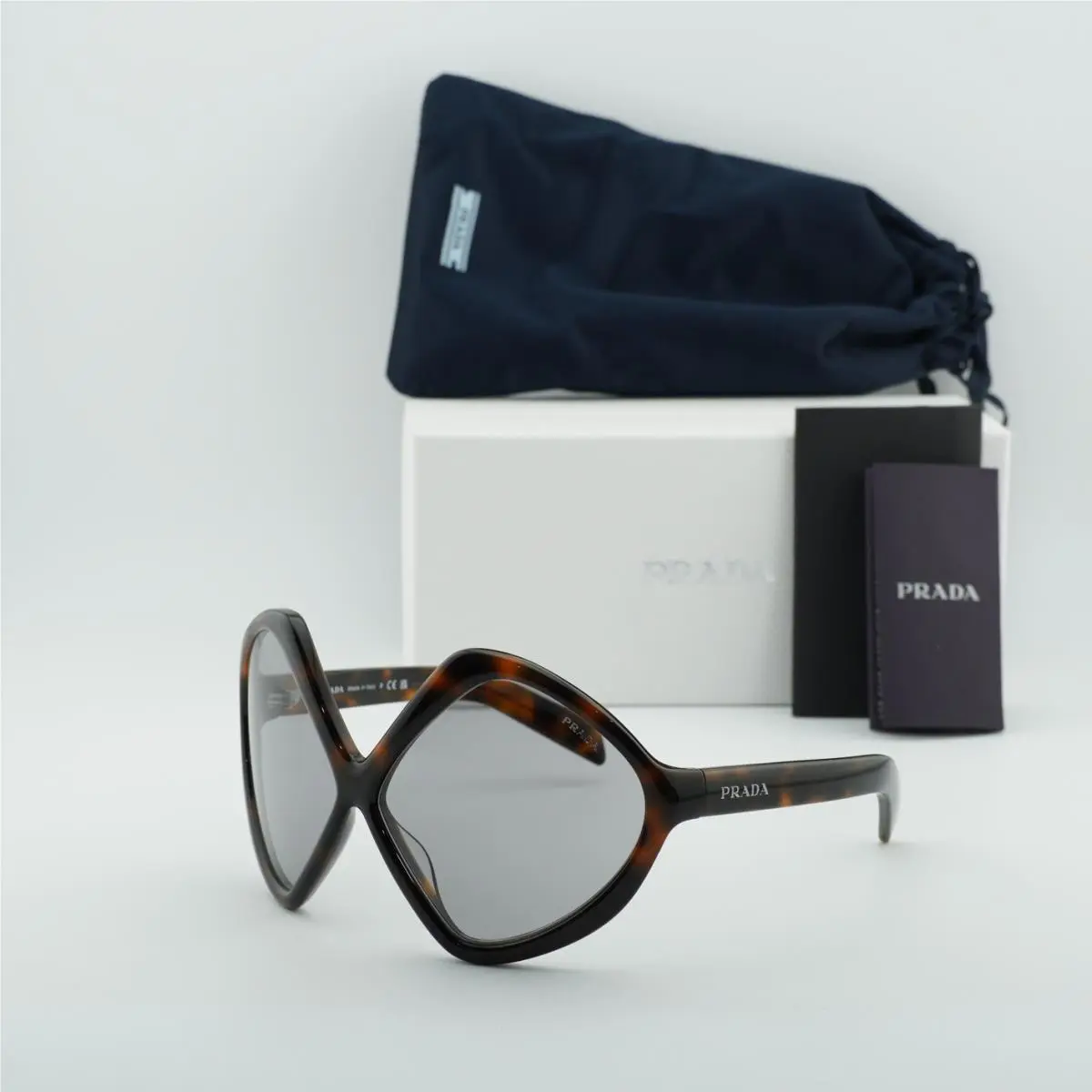 Prada PRB21S 20D50Q Juniper Havana/grey 68-12-125 Sunglasses