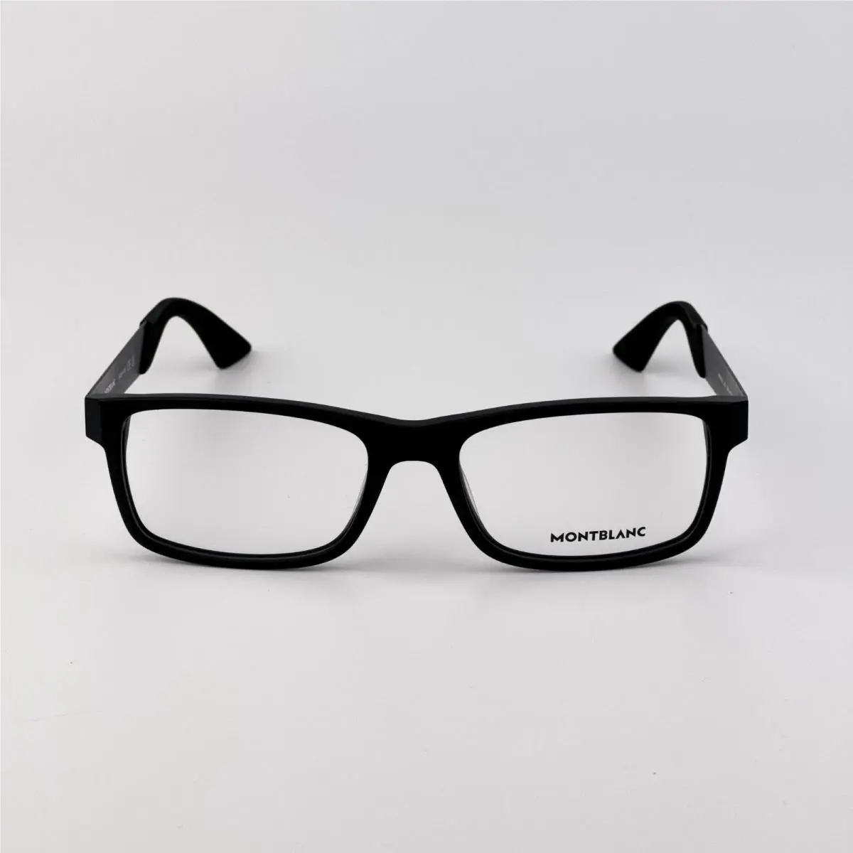 Montblanc Men Eyeglasses Matte Black Demo Rectangle MB0301O 005