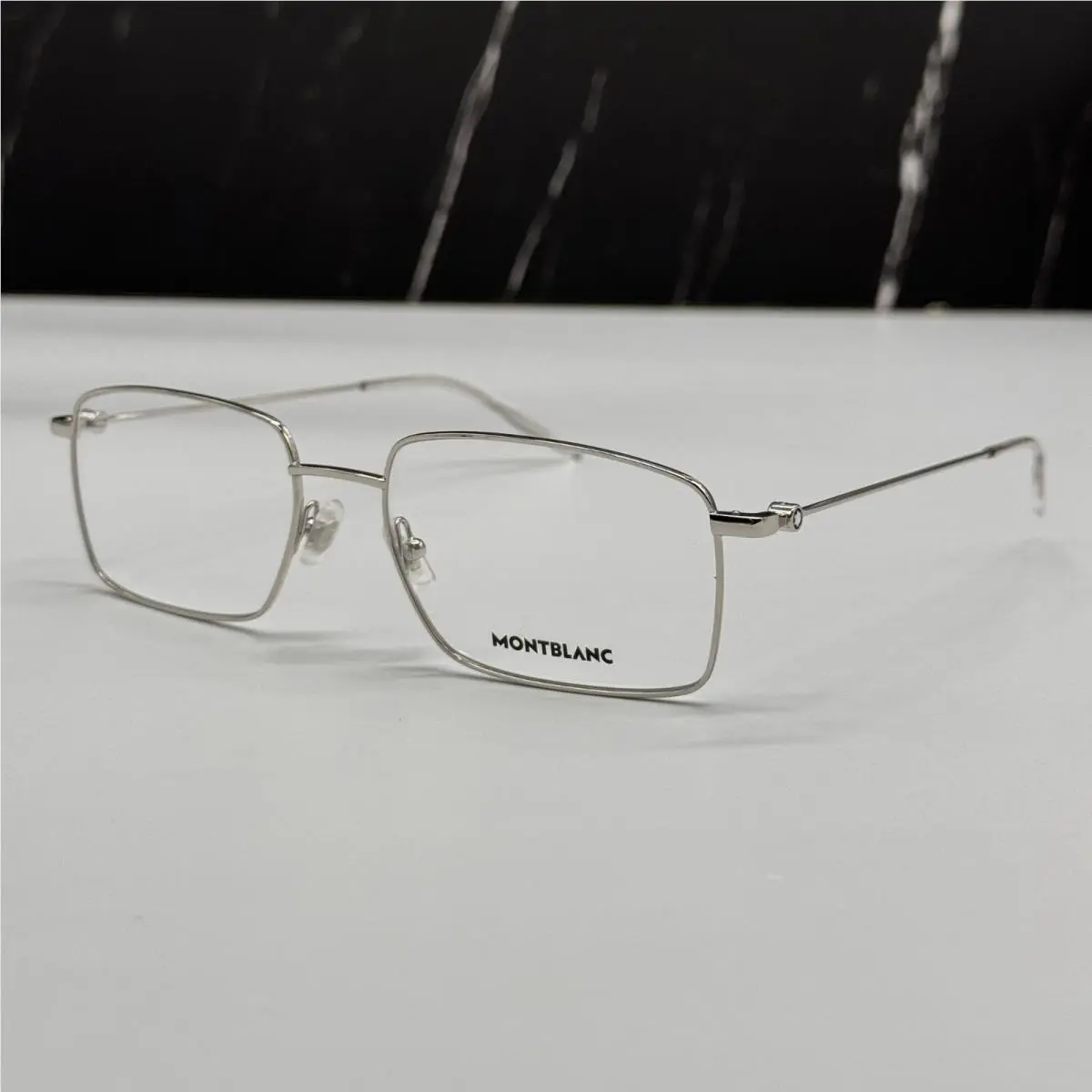 Montblanc Eyeglasses Silver Men Eyewear Montblanc MB0076O 006