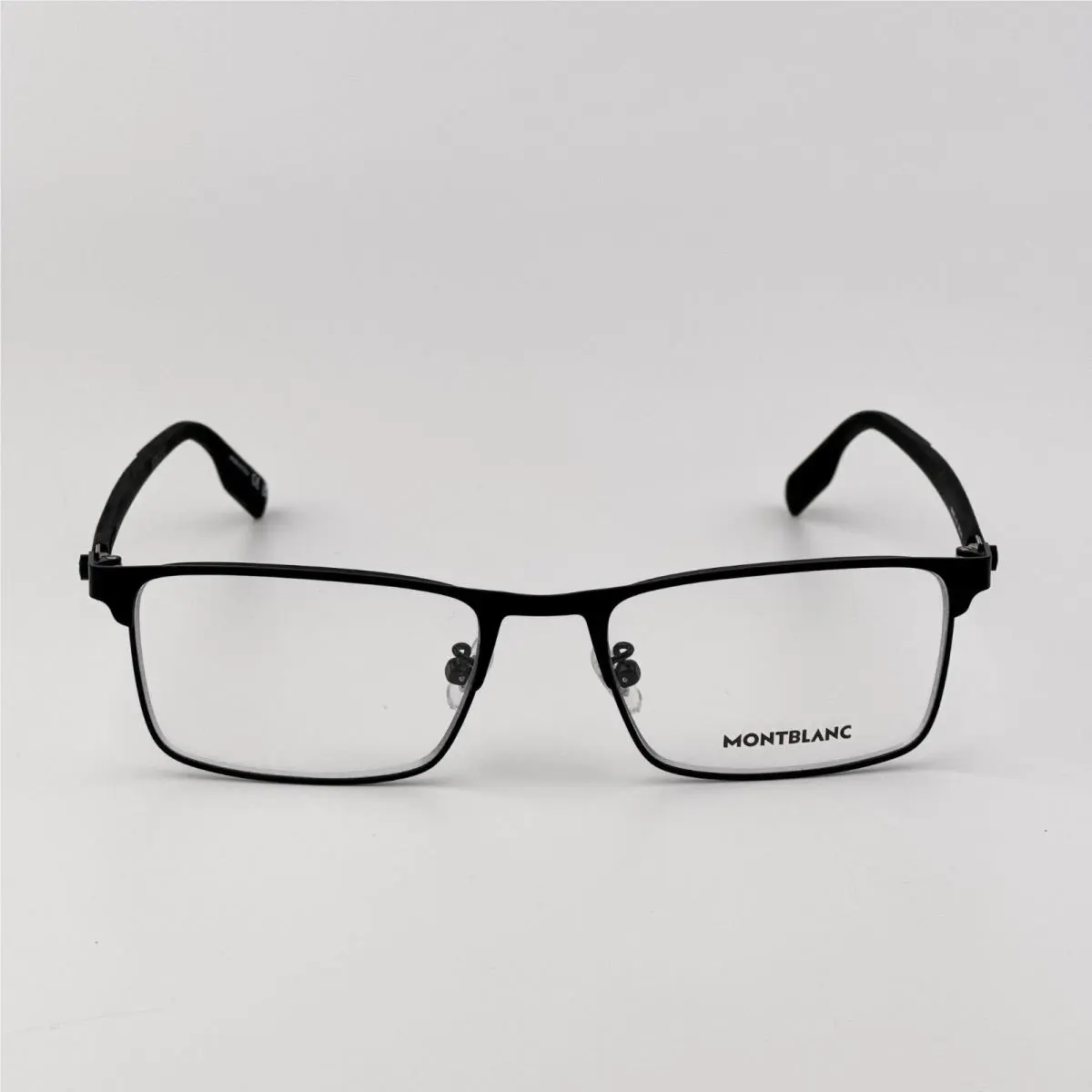 Montblanc Men Eyeglasses Black Demo Rectangle MB0187O 001