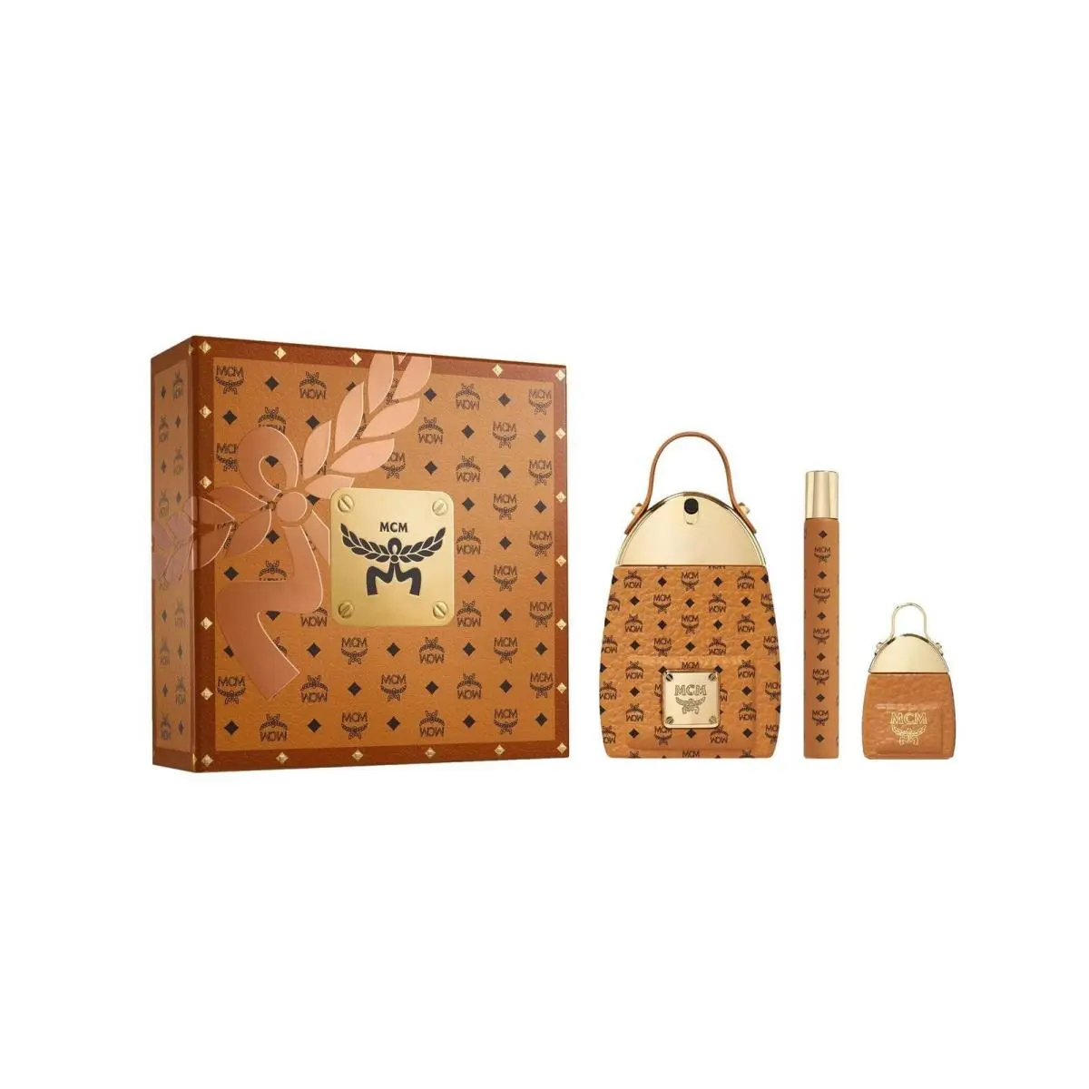 Mcm 3 Piece Holiday Gift Set Women 2.5 oz Edp Spray+ 0.34 Travel Spray+ Mini