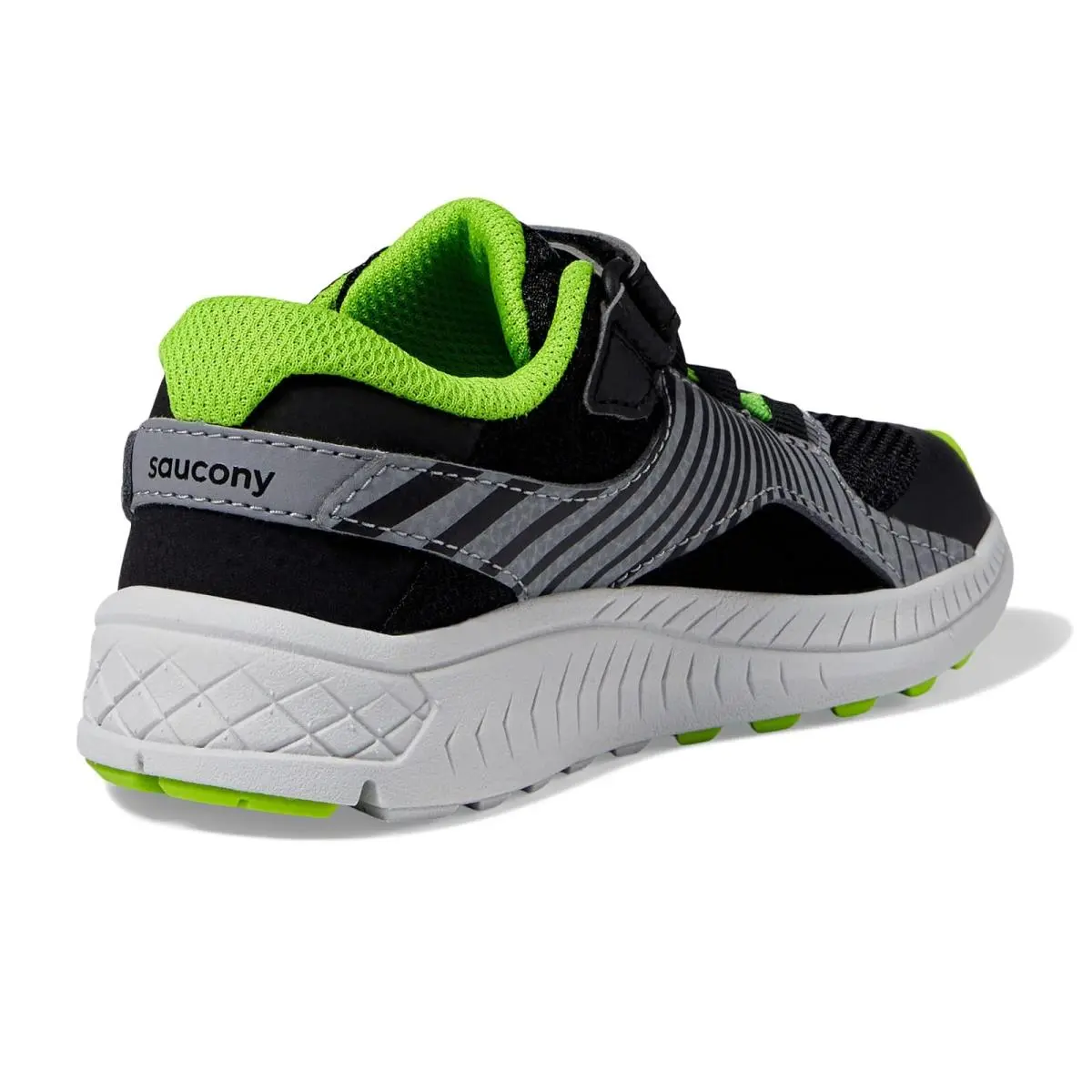 Saucony shoes - Black/Green 9