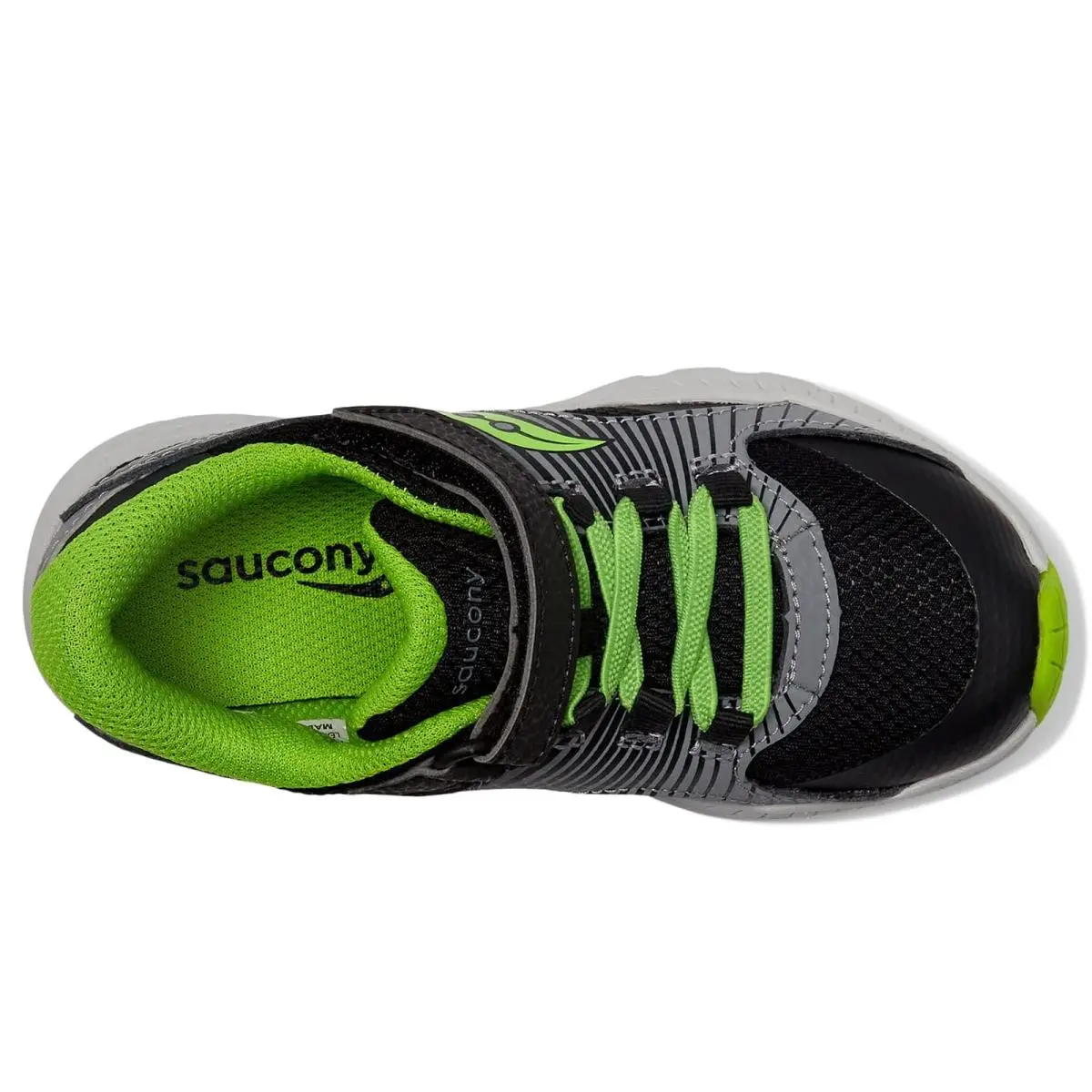 Saucony shoes - Black/Green 6
