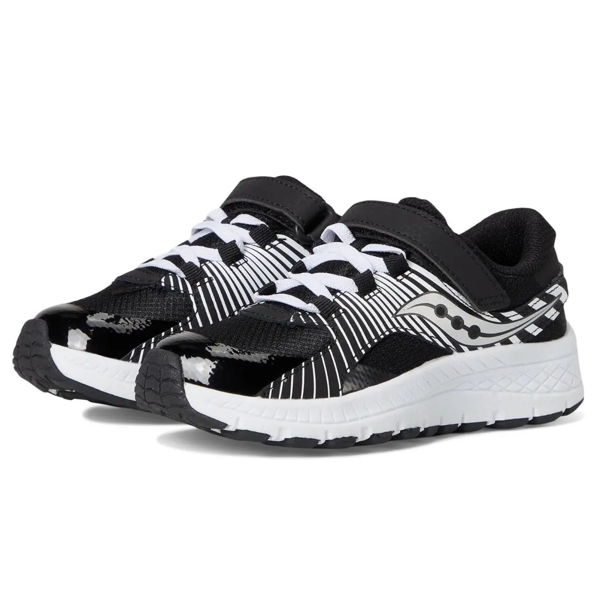 Saucony shoes - Black/White 6