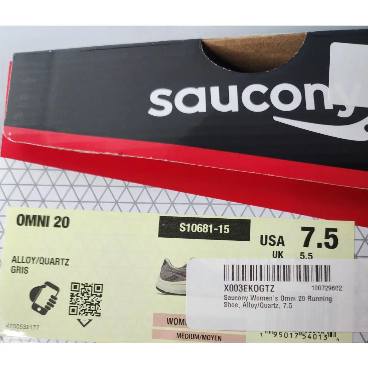 Saucony shoes - Saucony Omni 20 - Omni - Silver 4
