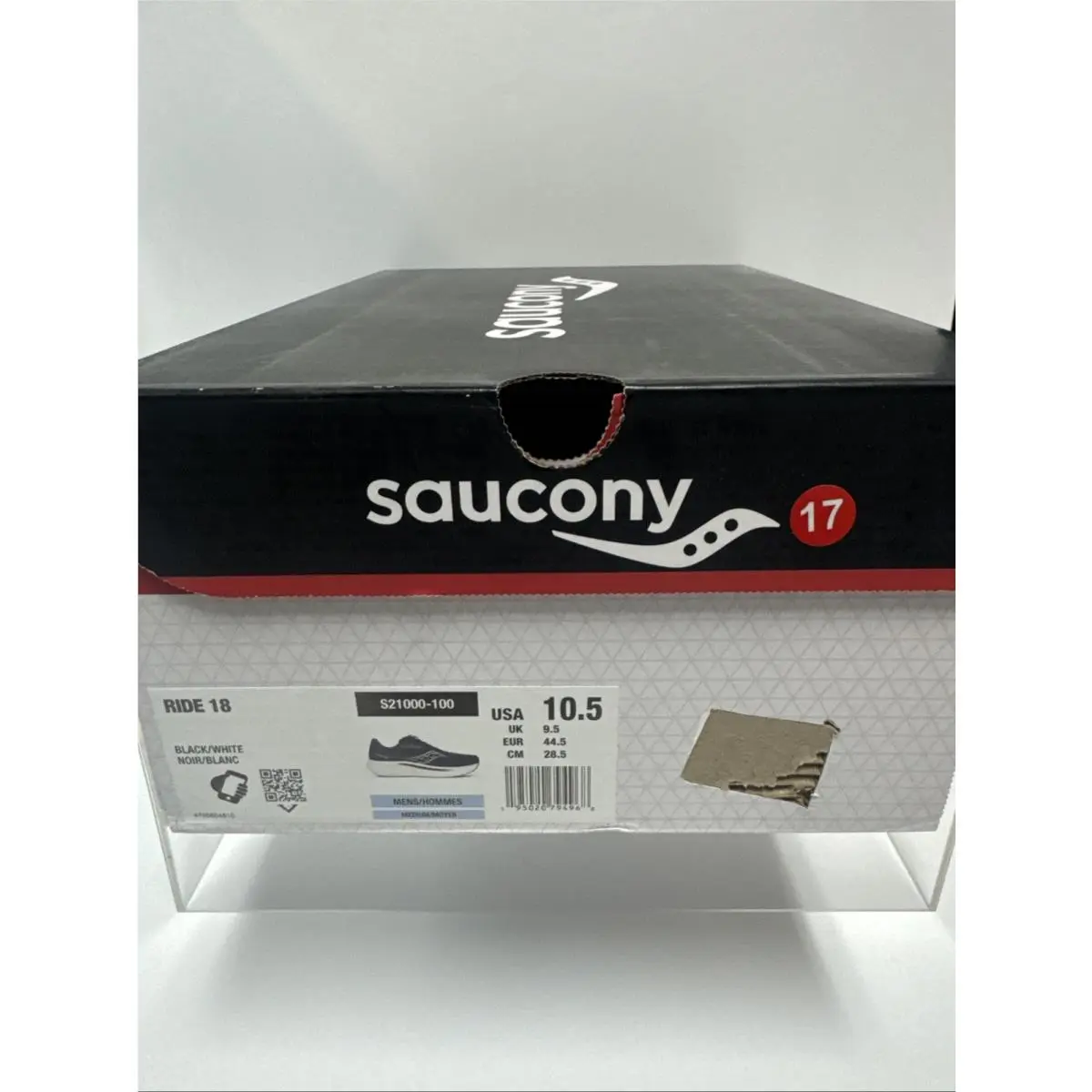 Saucony shoes - Saucony Ride 18 - Ride - S21000-100 - Black 8