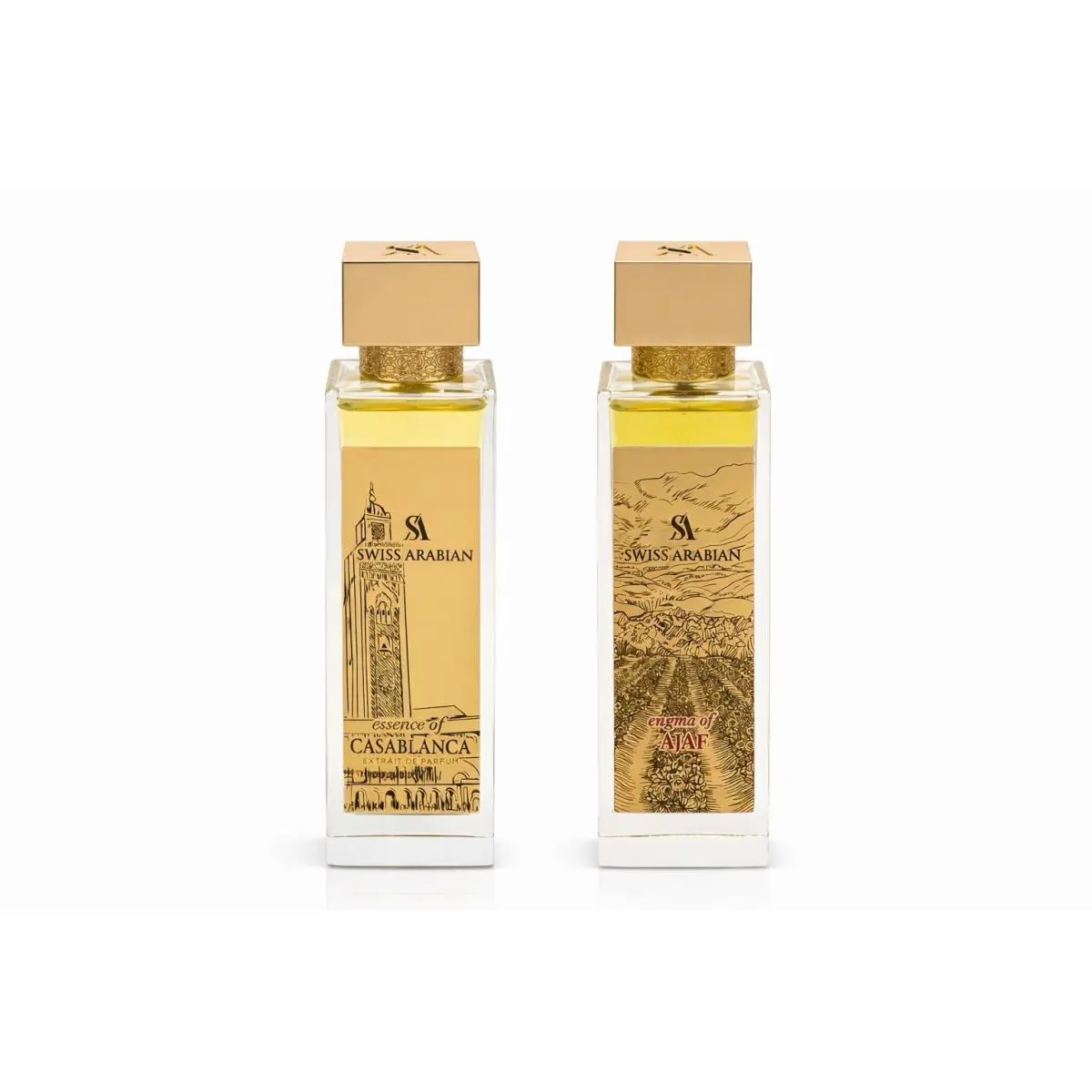 Swiss Arabian Essence Of Casablanca Enigma Of Taif Duo Pack 3.4 Oz Extrait
