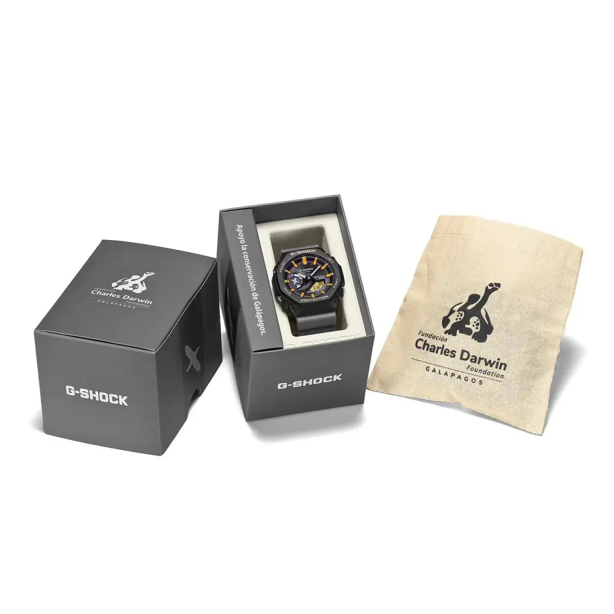 G-shock x Charles Darwin Foundation Collaboration GAB2100DF-1A Limited by Casio