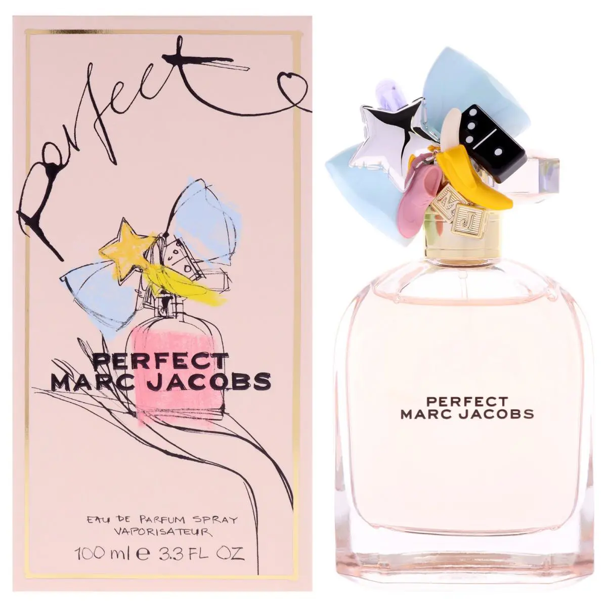 2 Pack Perfect by Marc Jacobs For Women - 3.3 oz Edp Spray