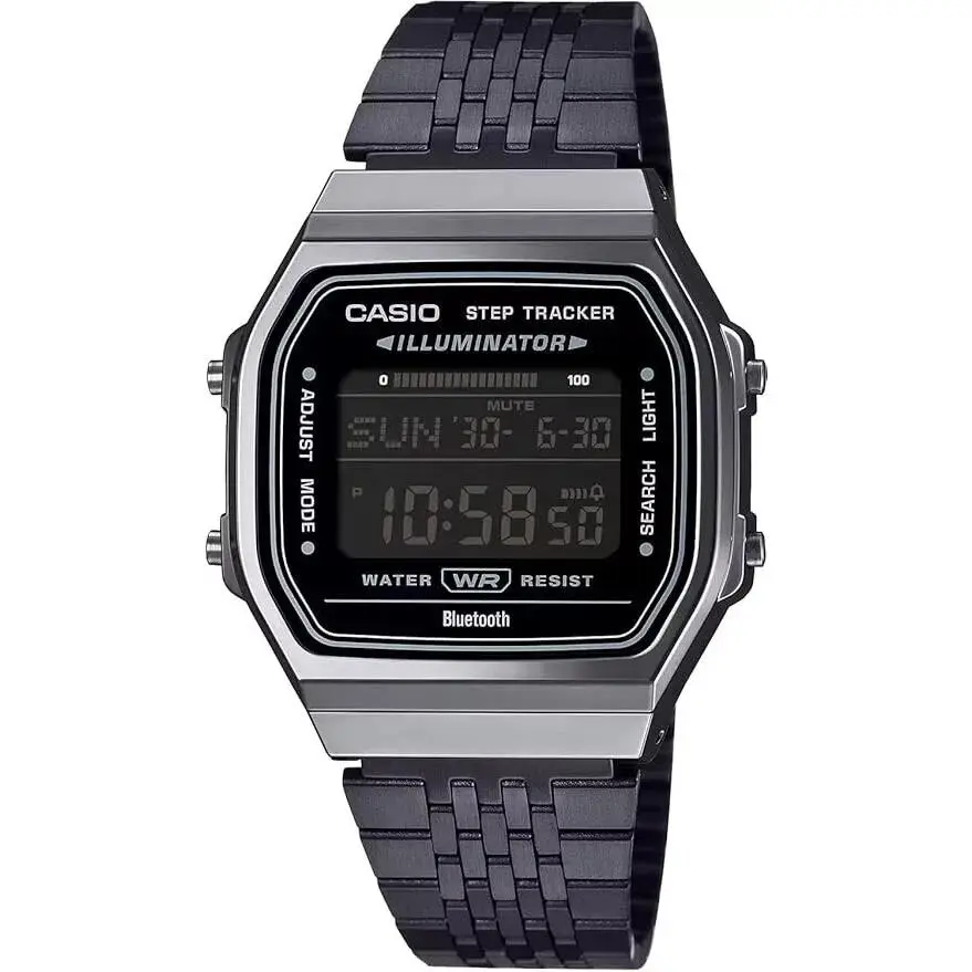 Casio Step Tracker ABL-100WEGG-1B ABL-100 Bluetooth Quartz Digital Black