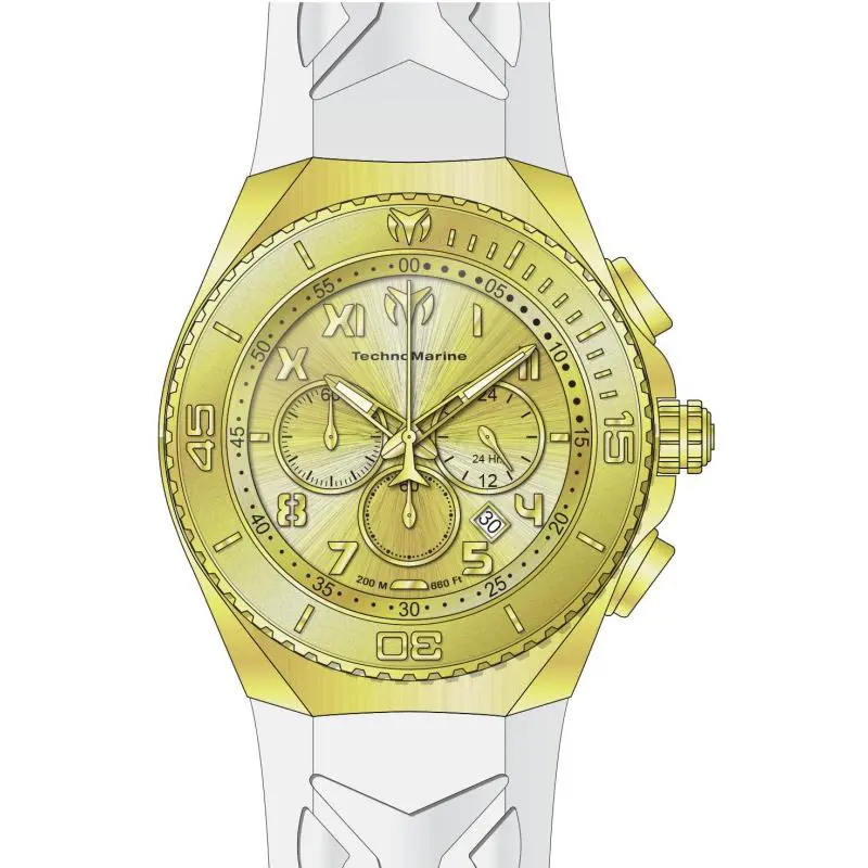 Technomarine Men`s Manta 48mm Quartz Watch TM-225006