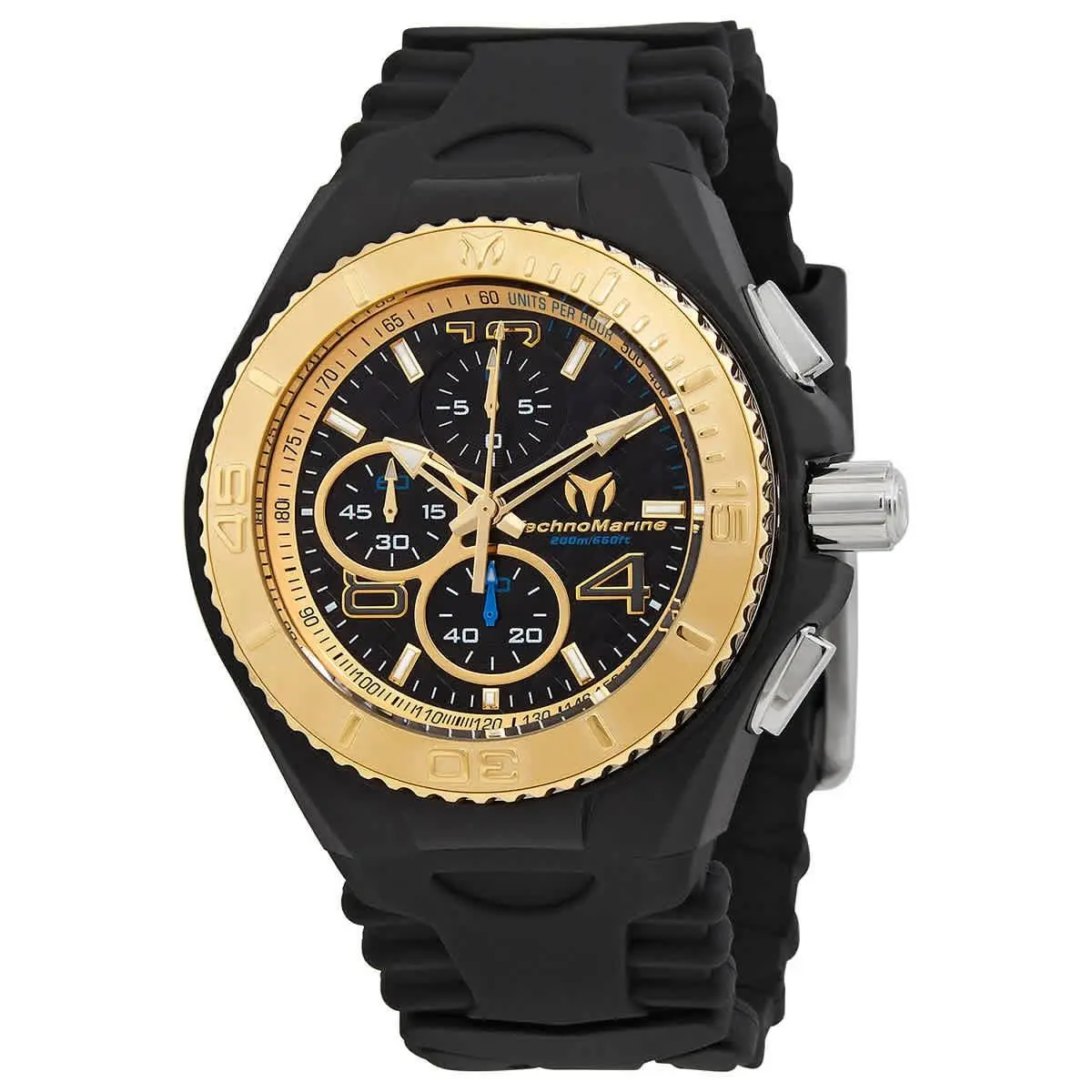 Technomarine Cruise Jellyfish Chronograph Quartz Black Dial Watch TM-115111 by TechnoMarine