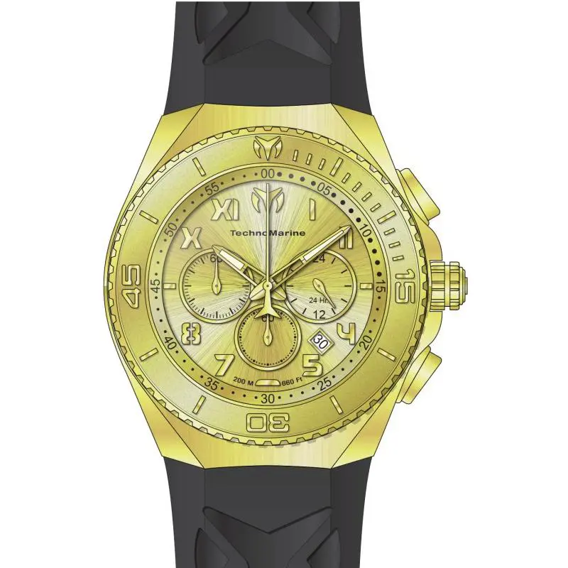Technomarine Men`s Manta 48mm Quartz Watch TM-225005