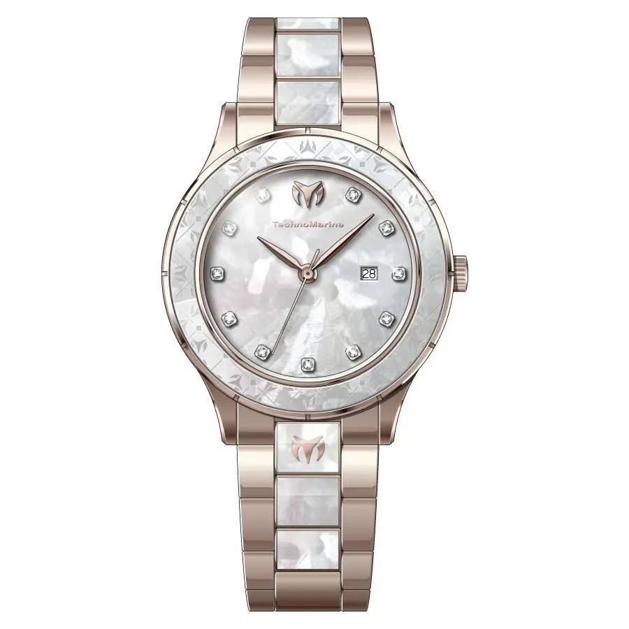Technomarine Sea Quartz White Dial Ladies Watch TM-725059