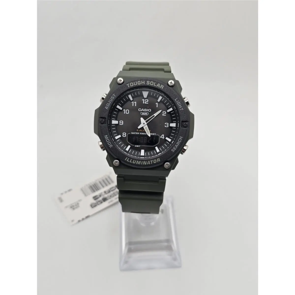 Casio Collection Tough Solar Sport Watch AQ-S820W-3BJF Jdm Import - Khaki Green