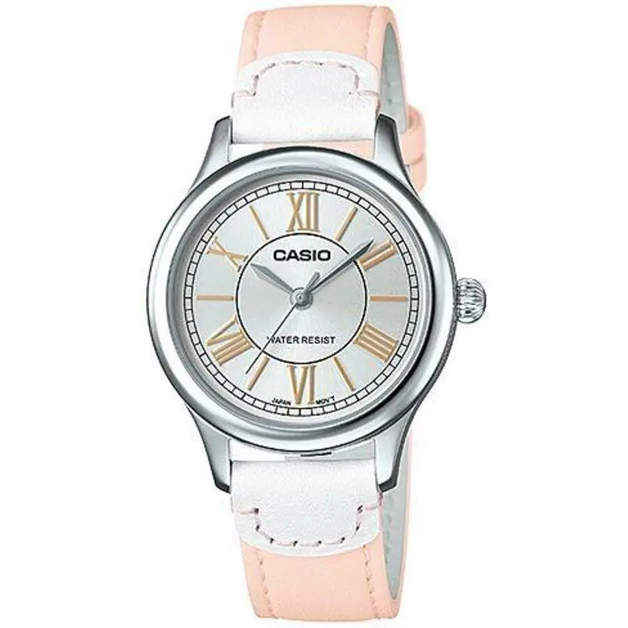 Casio LTP-E113L-4A1 Women`s Watch Leather Strap Classic Analog Dial