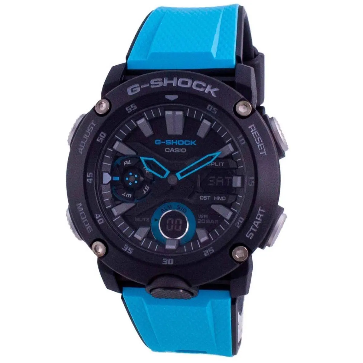 G-shock Carbon Core Guard Alarm Calendar Quartz GA2000-1A2 200M Mens Watch by Casio