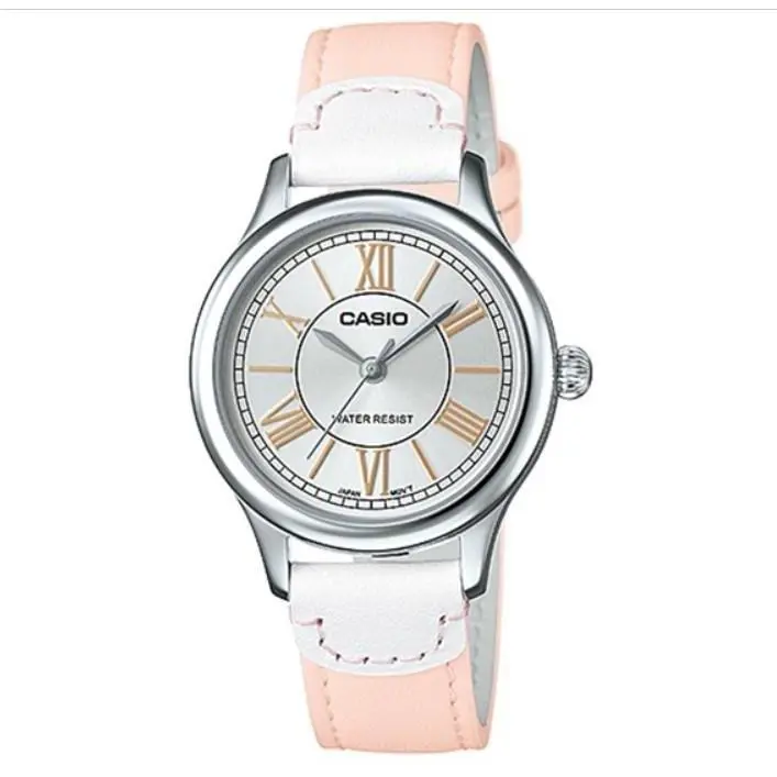 Casio LTP-E113L-4A2 Women`s Watch Leather Strap Classic Analog Dial
