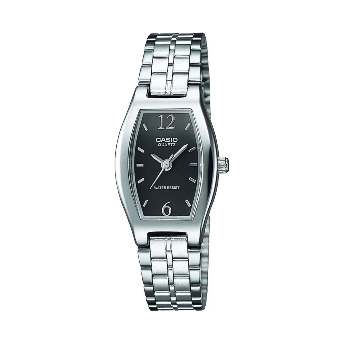 Casio Women’s Black Dial Stainless Steel Watch - LTP-1254D-1A