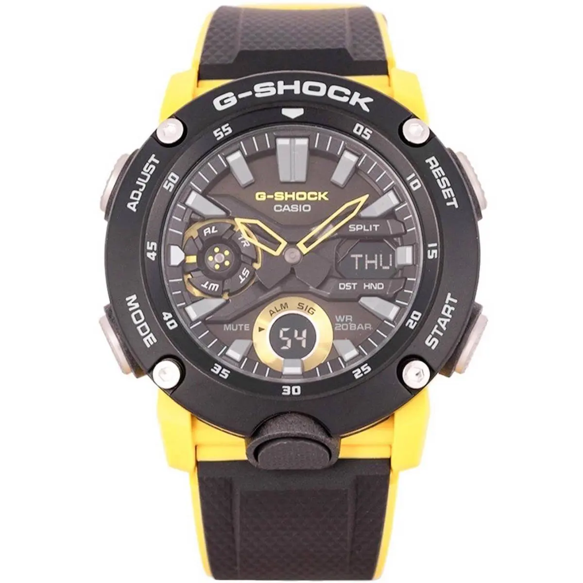 G-shock Ana-digi Black Dial Sports Quartz GA-2000-1A9 200M Mens Watch by Casio