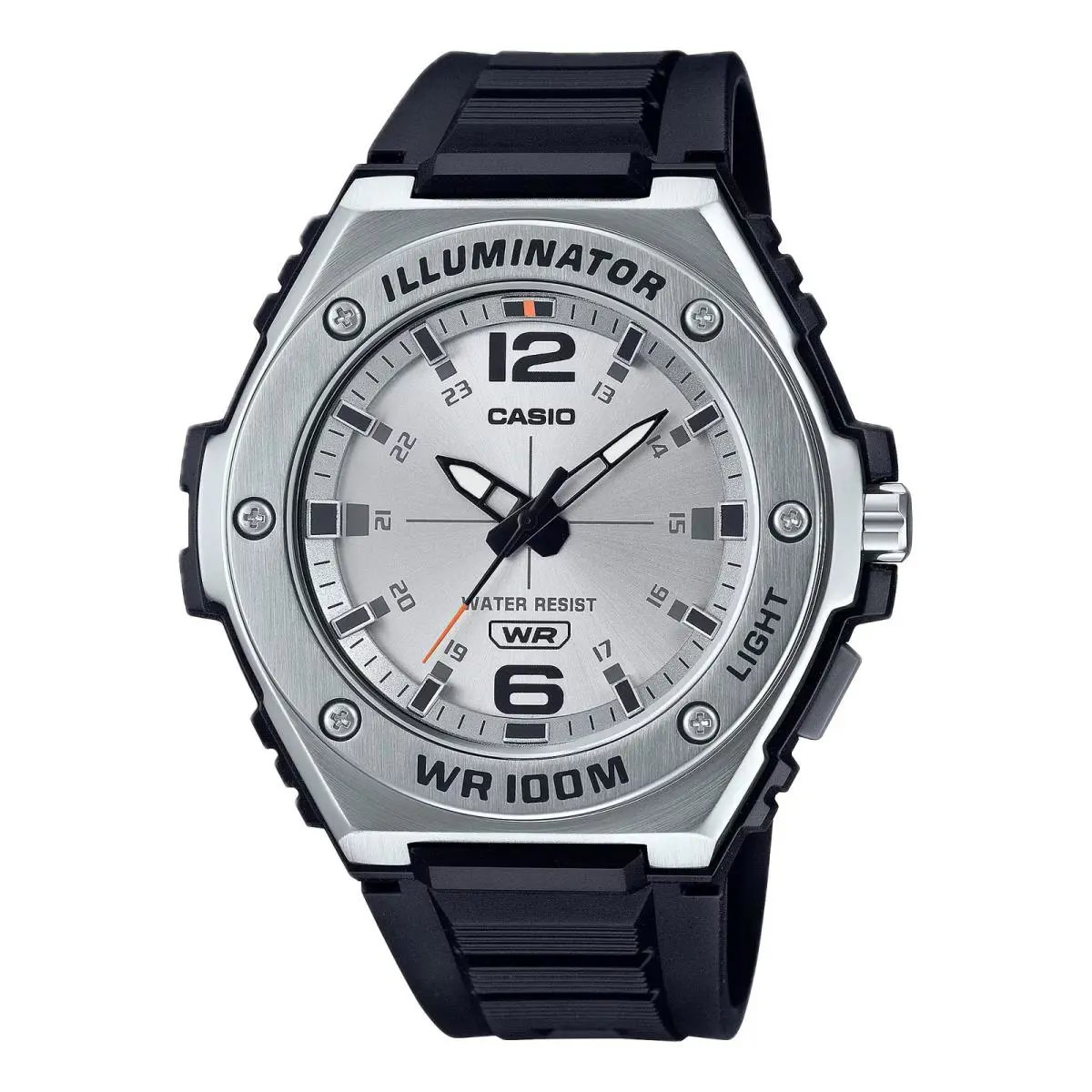 Casio Men`s Heavy-duty Sport Watch with White Dial - MWA-100H-7AVCF