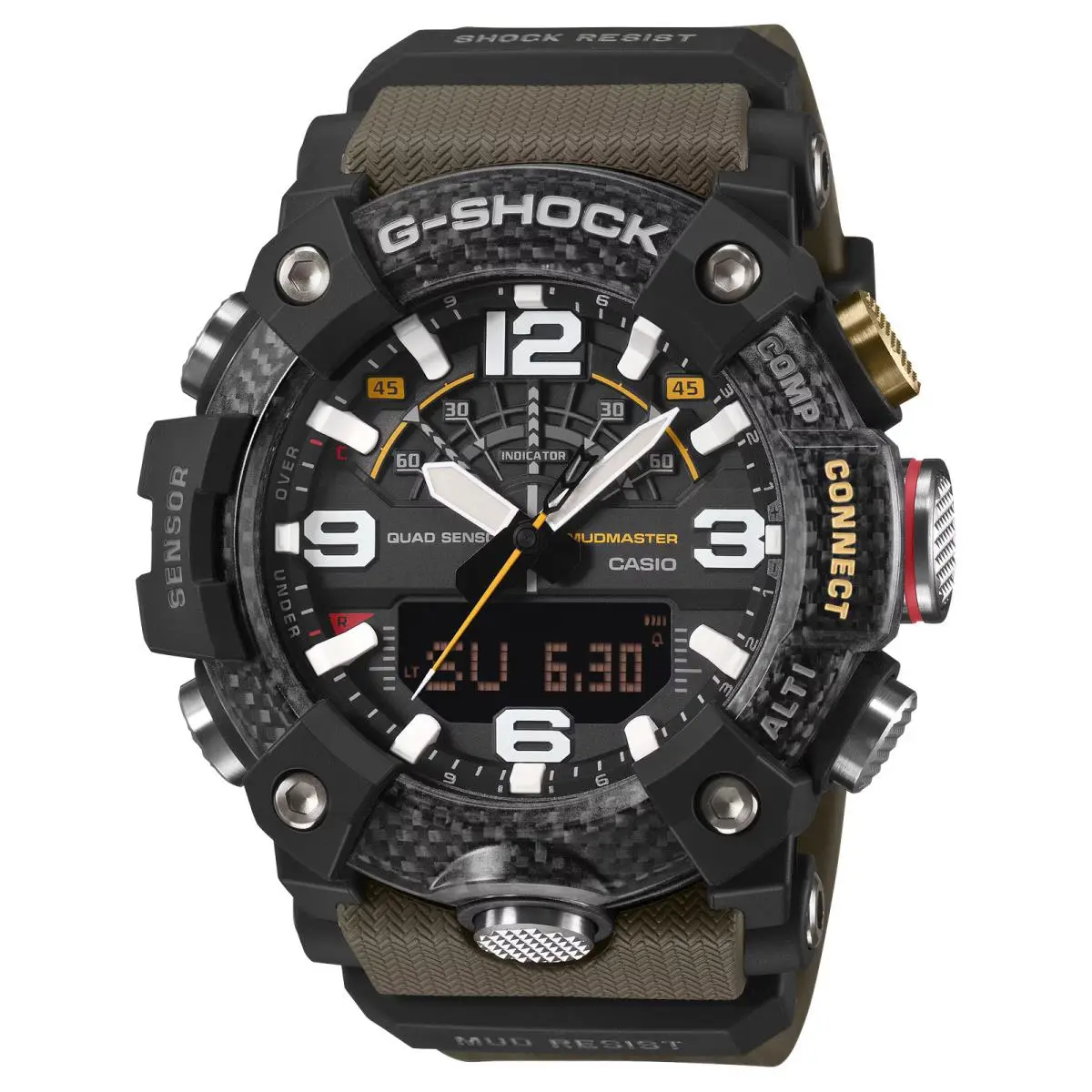 G-shock GG-B100X-1A3 Master OF G-land Mudmaster Bluetooth Carbon Res by Casio