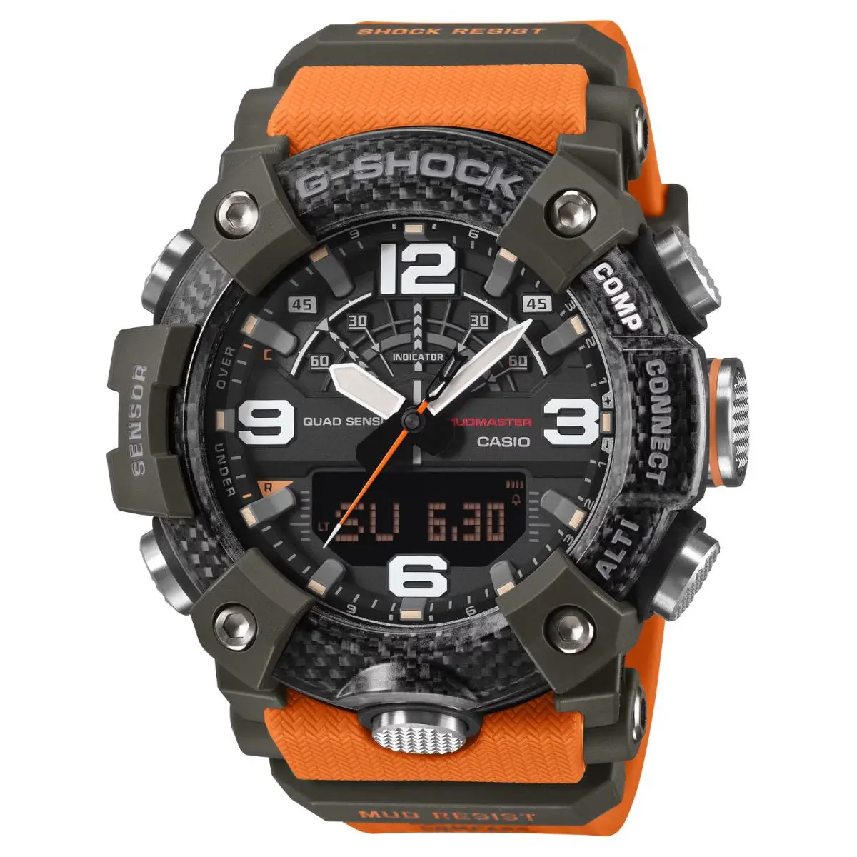 G-shock Mudmaster Black Dial Resin Band Watch GGB100X-1A9 by Casio