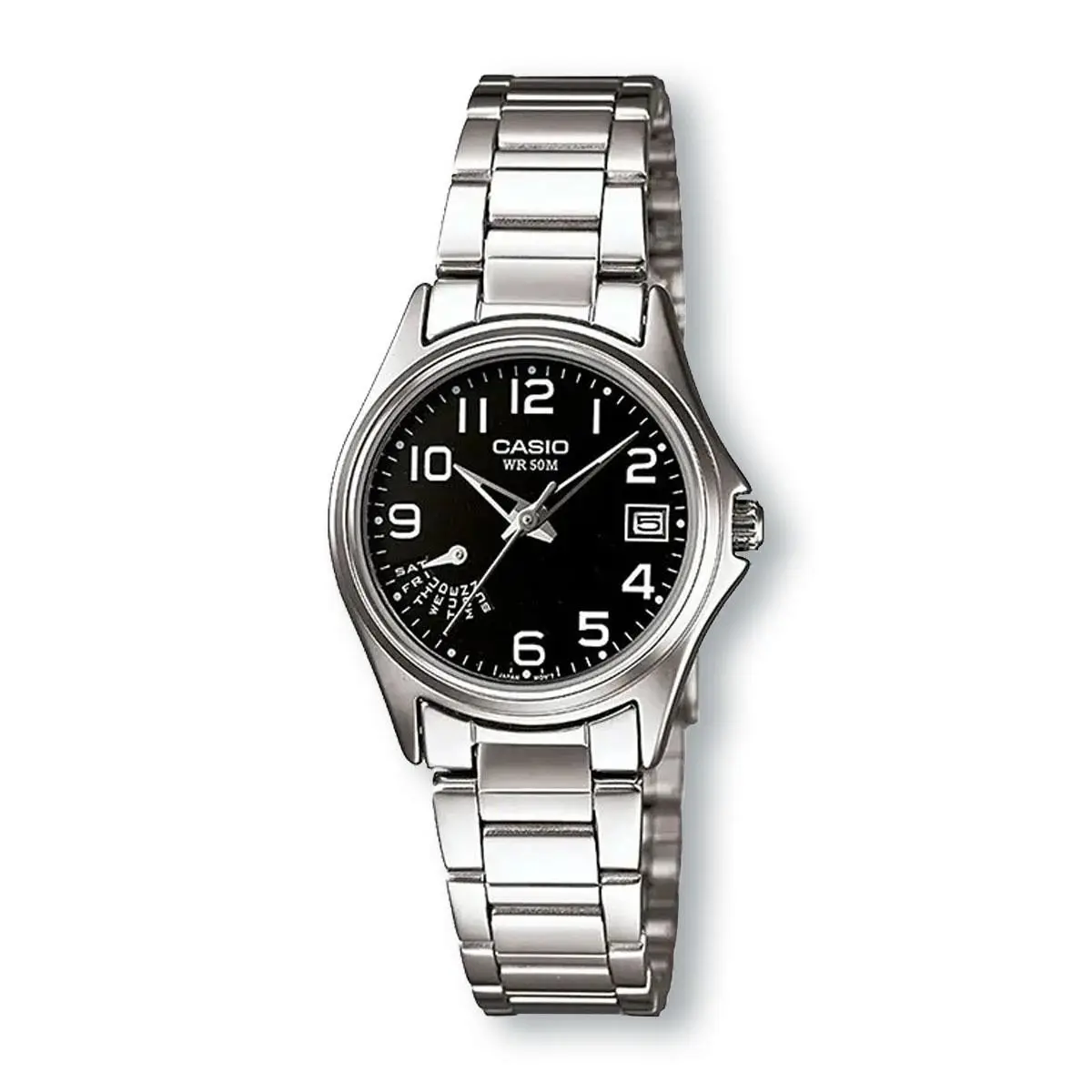 Casio LTP1369D-1BV Silver Stainless Steel Quartz Fashion Watch