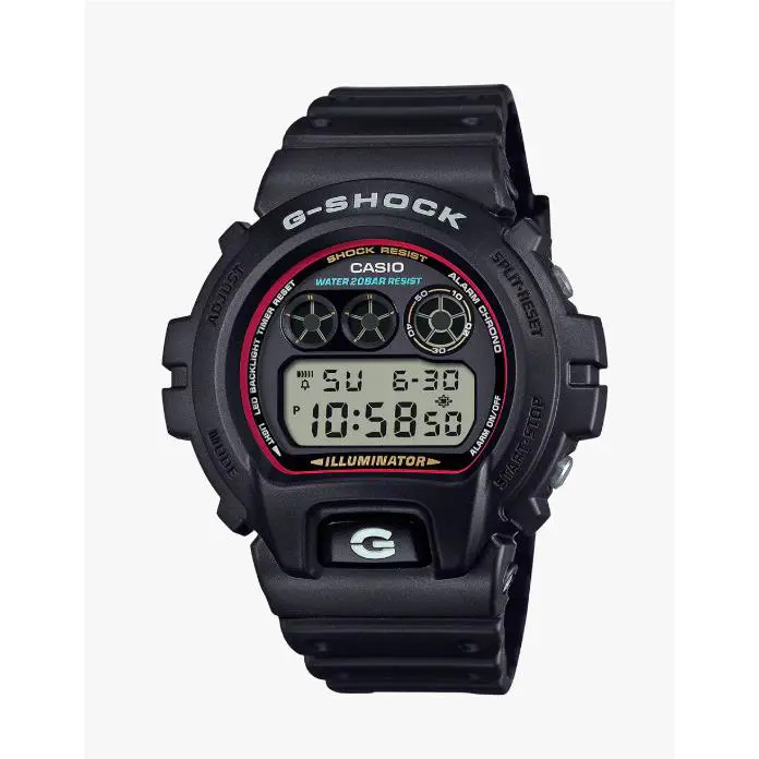 G-shock Digital Black Resin Watch DW-6900RL-1 / DW6900RL-1 by Casio