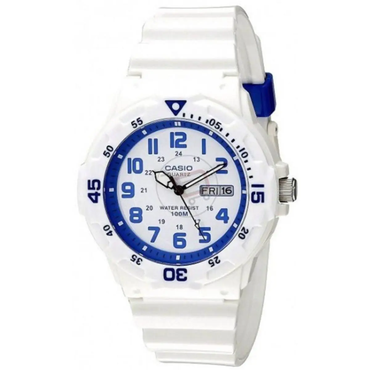 Casio MRW200HC-7B2V Men`s Analog White Resin Band Watch