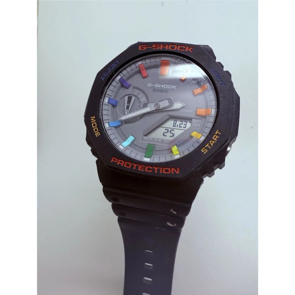 Casio g Shock Watch Rainbow