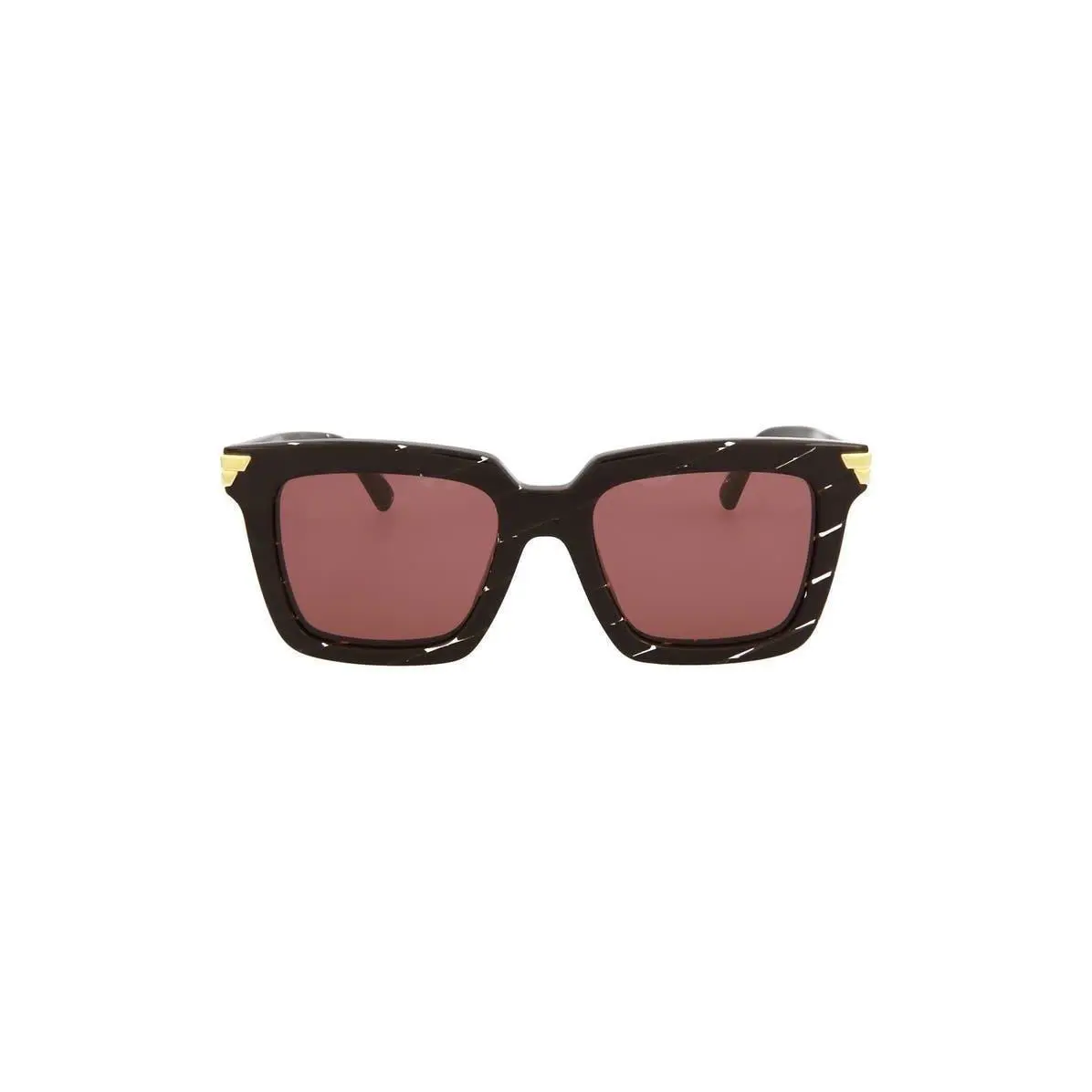 Bottega Veneta Women 53mm Square Sunglasses Burgundy Burgundy Pink