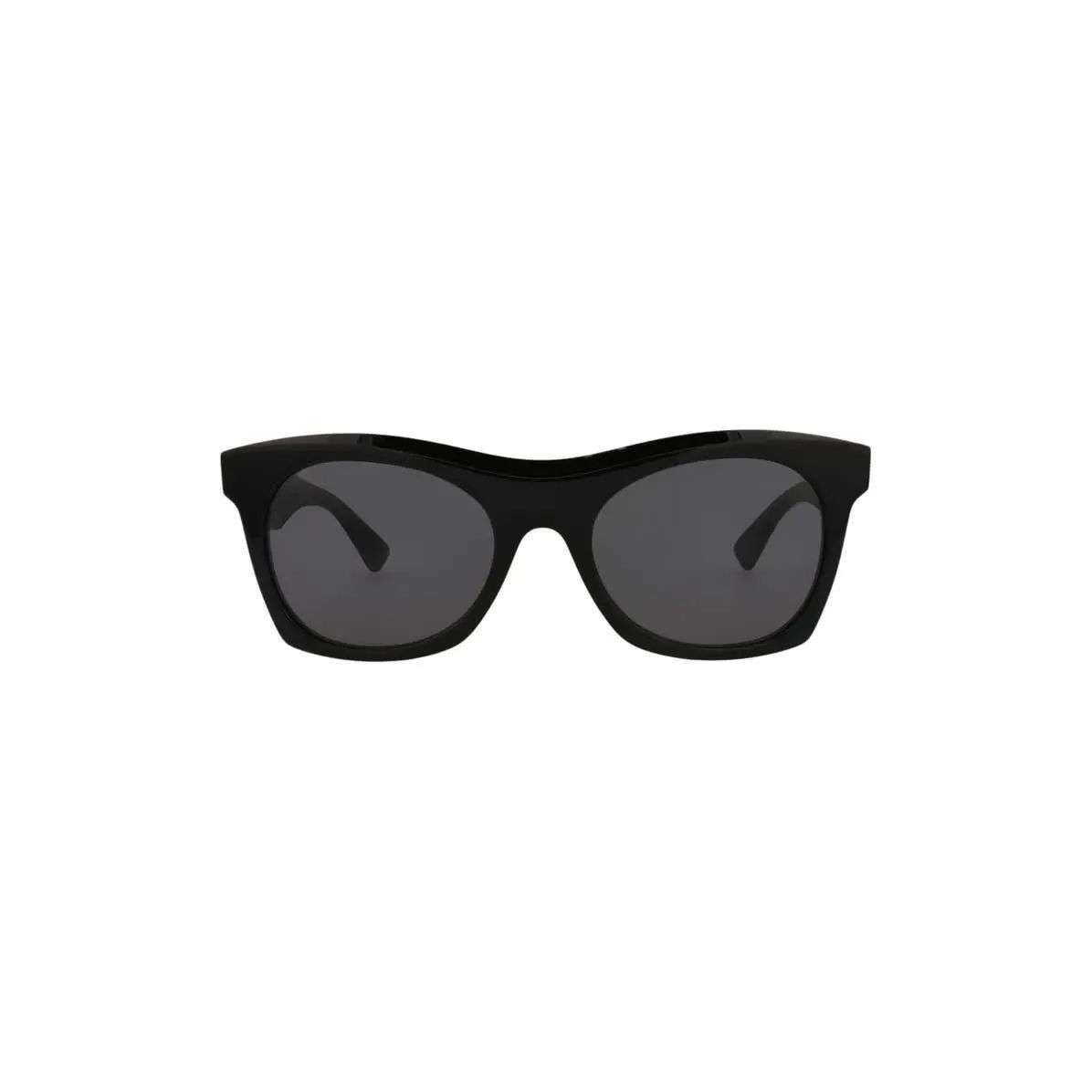 Bottega Veneta Women 54mm Square Sunglasses Black Black Grey