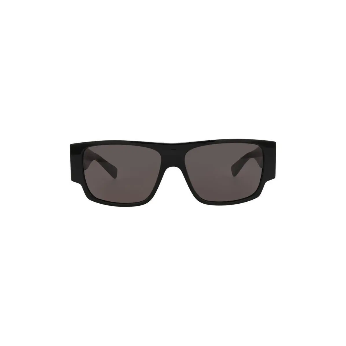 Bottega Veneta Men 57mm Square Sunglasses Black Black Grey