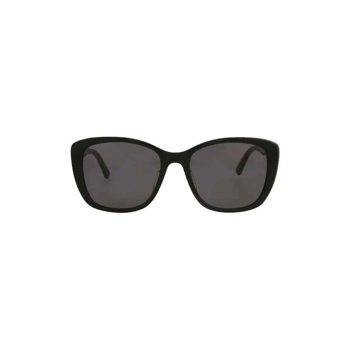 Women Cat Eye Sunglasses Black Black Grey by Bottega Veneta