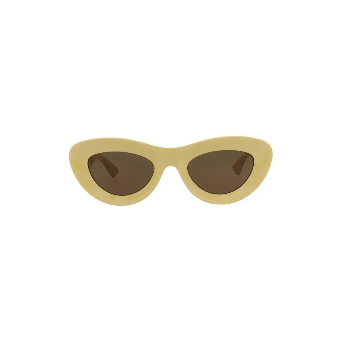 Bottega Veneta Women 51mm Cat Eye Sunglasses Yellow Yellow Brown