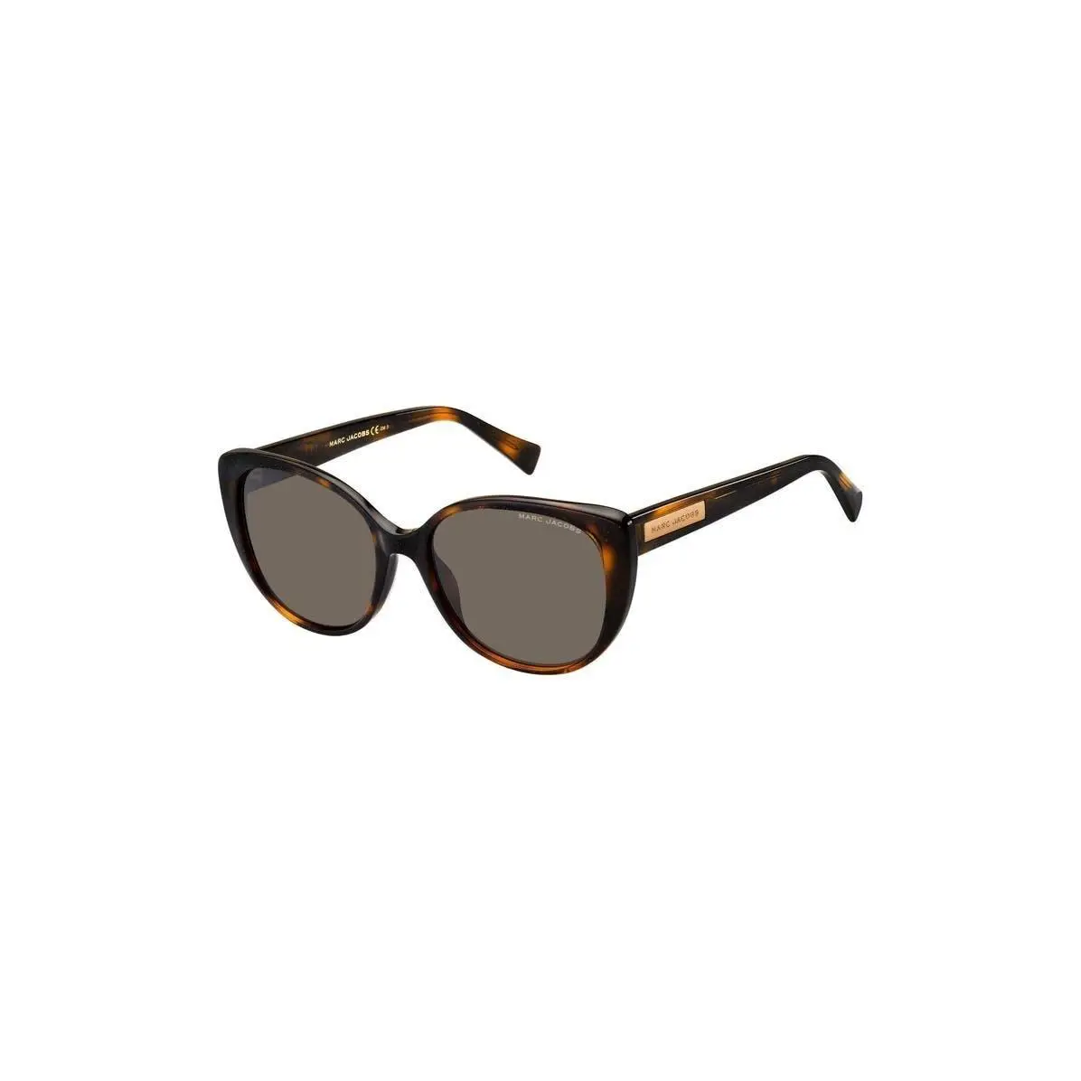 The Marc Jacobs Women 54mm Rounded Cat Eye Sunglasses Havana Glitt