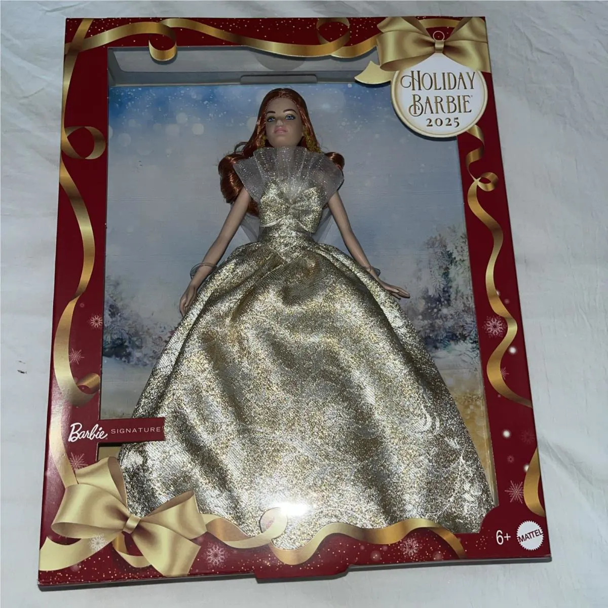 Barbie Signature 2025 Holiday Barbie Doll with Red Hair Barbie- She’s Beautiful
