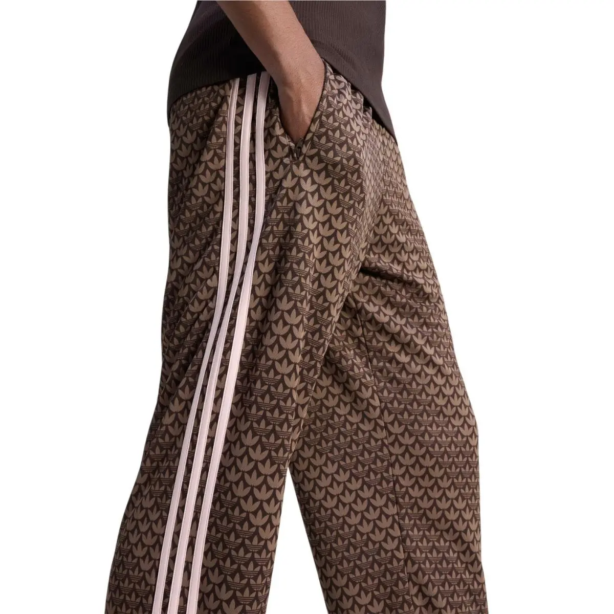 Adidas clothing - Adidas Originals Firebird Monogram Track Suit - Brown 18