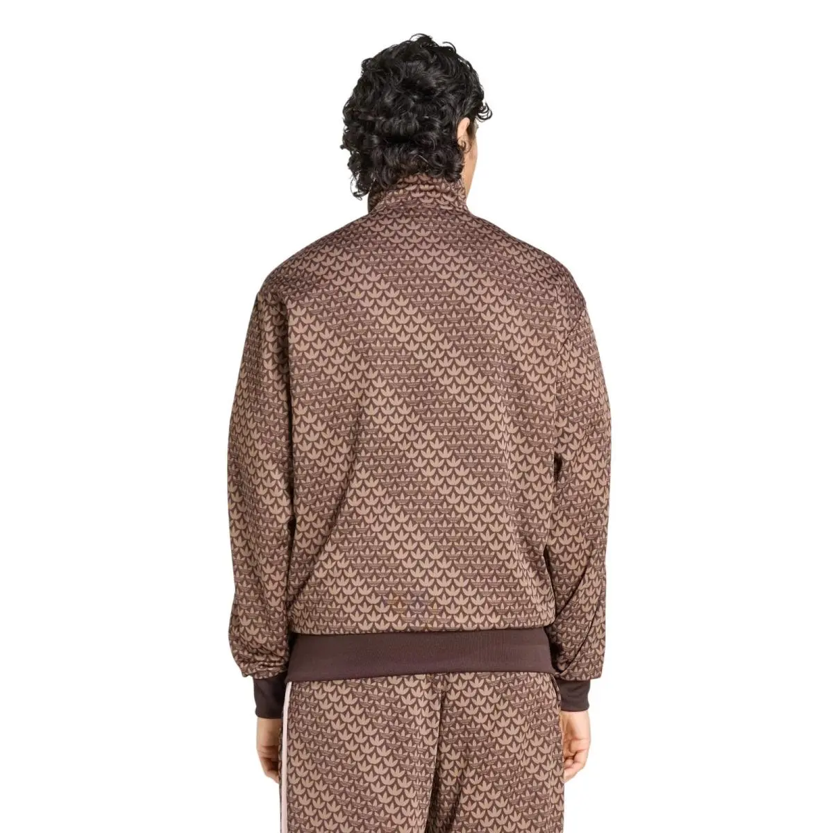 Adidas clothing - Adidas Originals Firebird Monogram Track Suit - Brown 13