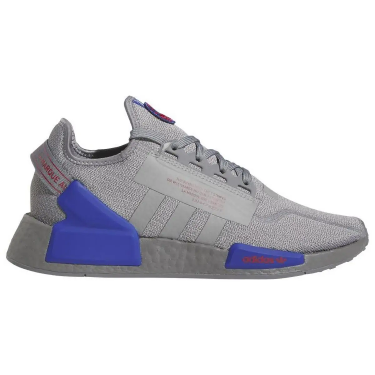 Adidas shoes - adidas NMD R1 - NMD - Gray, Manufacturer: Grey/Lucid Blue 0