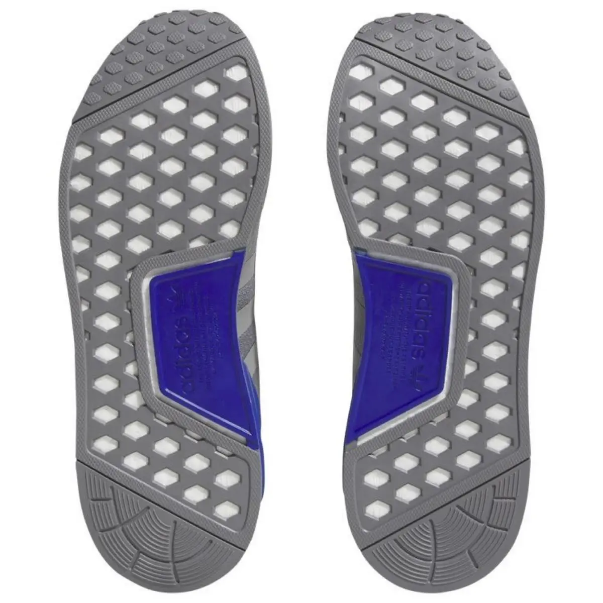 Adidas shoes - adidas NMD R1 - NMD - Gray, Manufacturer: Grey/Lucid Blue 4