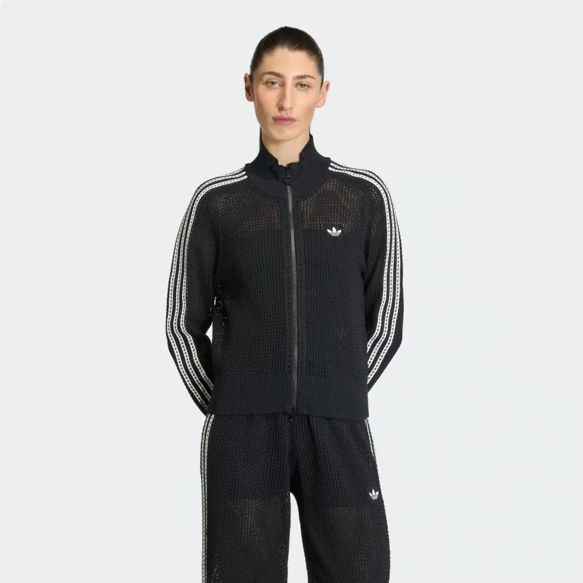 Adidas Originals Women`s Knitted Firebird Track Top KC6497