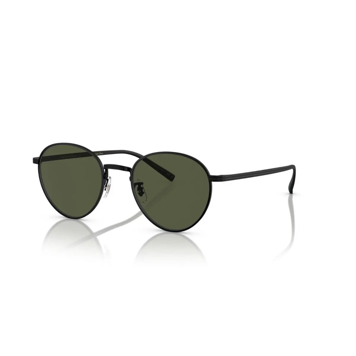 Oliver Peoples Rhydian OV 1336ST Matte Black/G-15 Green 5017/52 Sunglasses - Frame: Matte Black, Lens: G-15 Green